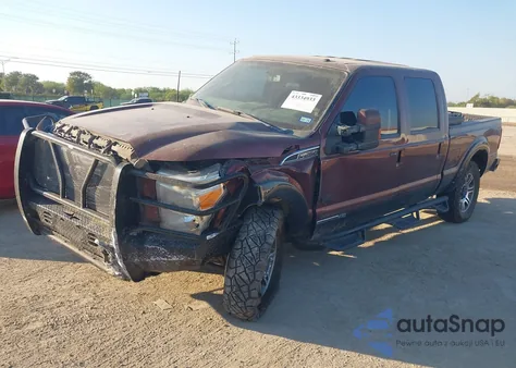 2016 Ford F-250 Lariat из США, поврежденный, VIN 1FT7W2BT4GEB75008